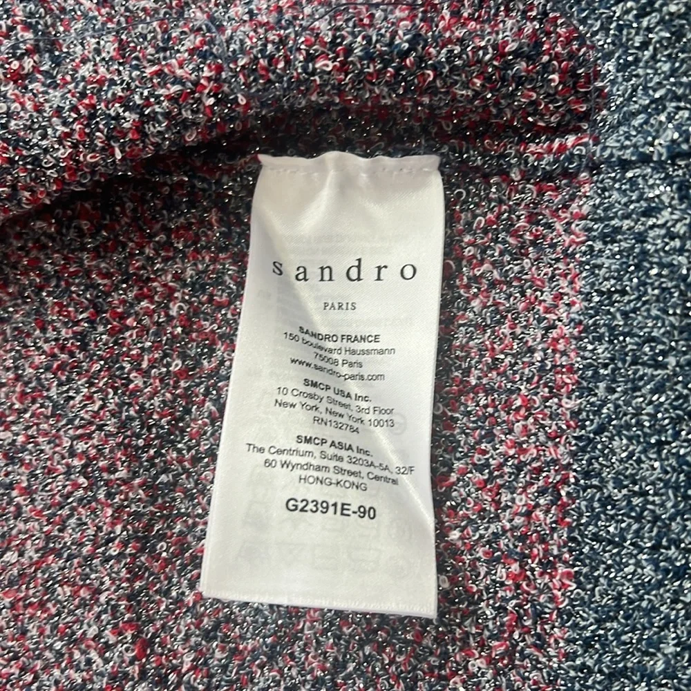 Like New Sandro Violet Cardigan - Picture 4 of 11